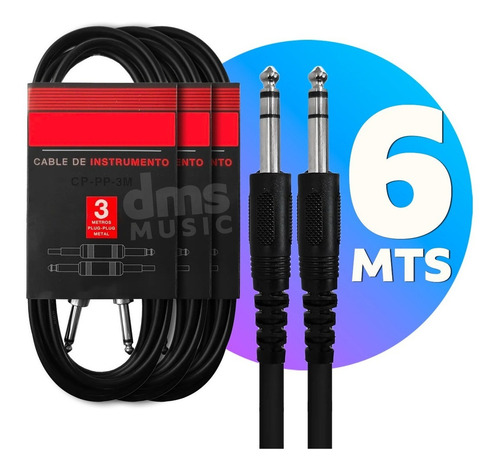 Cable Ross Plug Plug 6 Metros Cp-pp-6m Guitarra