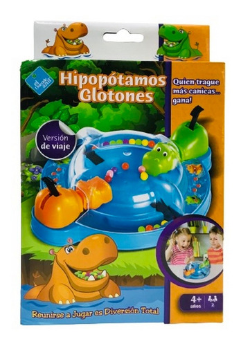 Juego De Mesa Hipopotamos Glotones Ch Ar1 7466 Ellobo