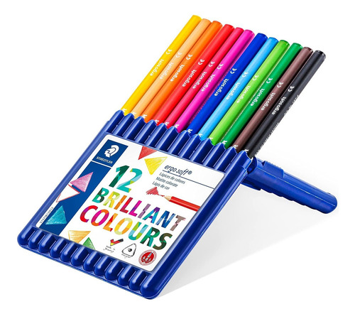 Lapices De Colores Staedtler Ergosoft X12 Unidades