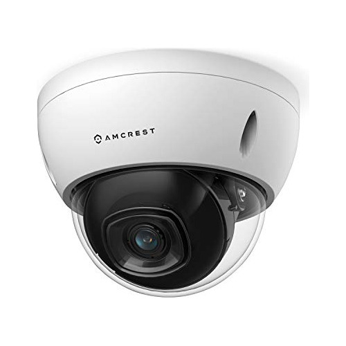 Amcrest 5mp Poe Camera, Outdoor Vandal Dome Security H9czp