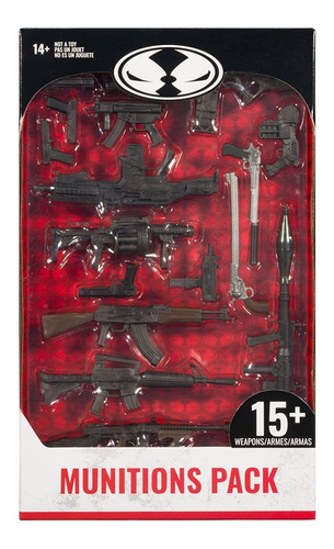 Figura Mcfarlane Toys, Paquete De Armas Munitions Pack