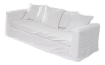 Comprar Sillón Sofá 3 Cuerpos Vellon En Tusor Lavable 2 Colores