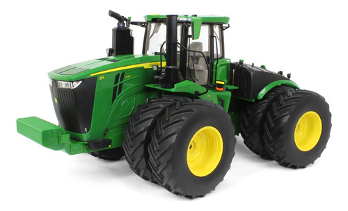 1:16 Tractor John Deere 9r 640 Con Dobles Ertl Prestige Verde