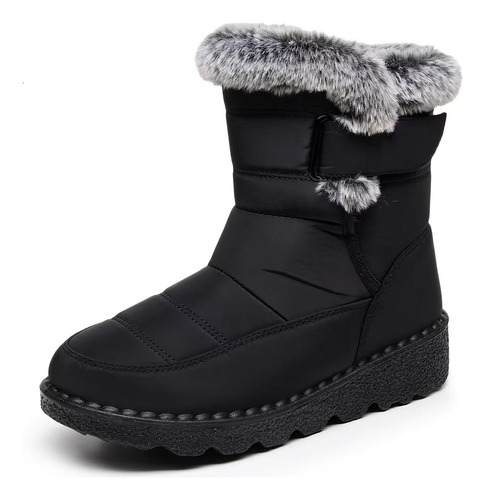 Bota Forrada W/ Fur Botas Impermeables Frío Extremo Caliente