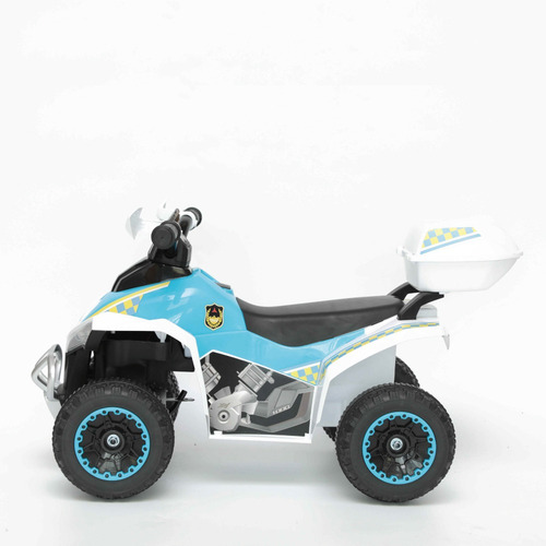 Mini Quadriciclo Moto Elétrica Infantil Importway Policia