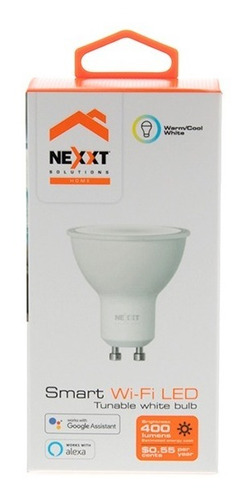 Bombillo Led Inteligente Nexxt Solutions Nhb-w210