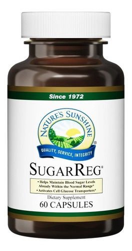 Nature Sunshine - Sugar-reg (regulador De Azúcar) 60 Caps 