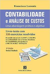 Libro Contabilidade E Analise De Custos 03ed 21 De Lorentz F