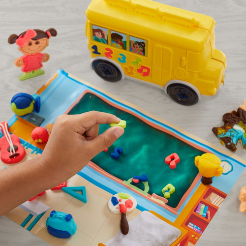 Set De Masas De Play Doh Aventuras En La Escuela +3 Años