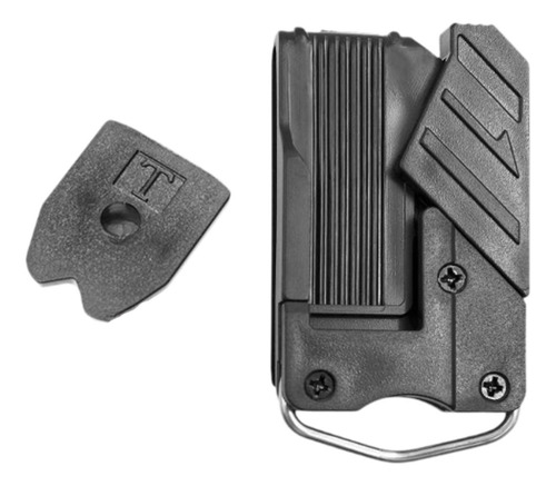 Soporte Para Cinta Métrica Clip Para Negro Con Anillo