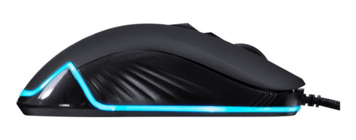 Mouse Com Led Colorido Gamer Usb Cabo Textil Barato