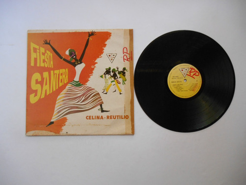 Lp Vinilo Celina Reutilio Y Gina Martin Fiesta Santera 1979