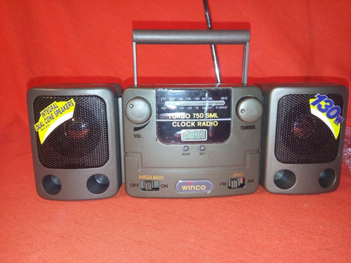 Radio Solo Am Winco P/ 4 Pilas Aa Nueva V+