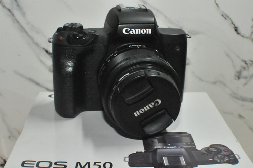  Canon Eos Kit M50 15-45mm + Accesorios