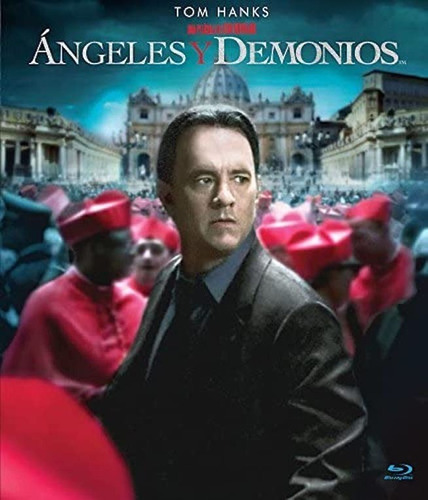 Angeles Y Demonios Tom Hanks Pelicula Blu-ray  