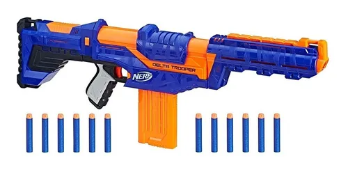 Pistola Nerf N-strike Elite Delta Trooper Hasbro E1912 Eps