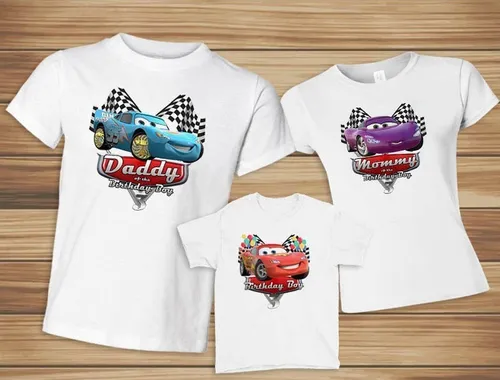 Polos estampados para familias sale