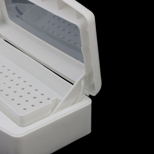 J Caja De Esterilización Limpieza De Clavos Arte Herramienta