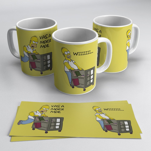Plantillas Los Simpsons Sublimación Tazas / 40 Plantillas