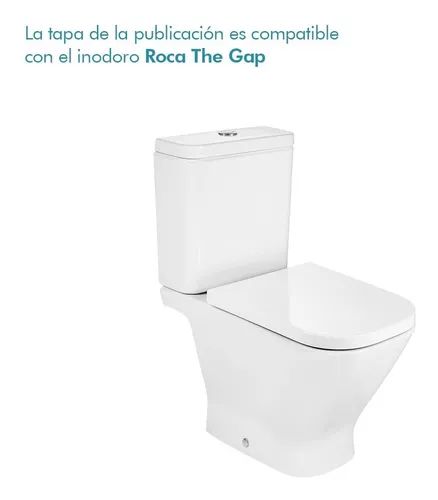 Asiento inodoro VICTORIA tapawc compatible Roca AMORTIGUADO