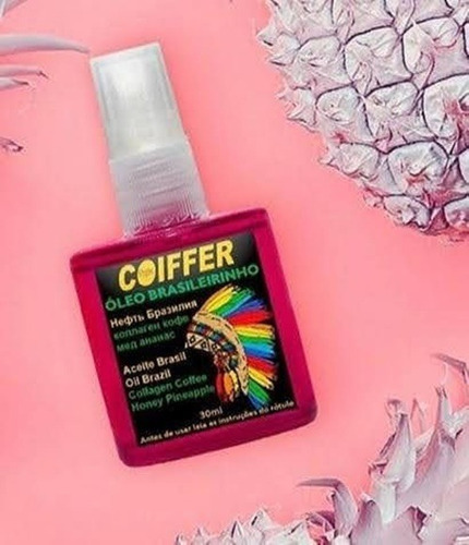 Imagem 2 de 3 de Óleo Brasileirinho Coiffer 30ml Restaurador De Pontas