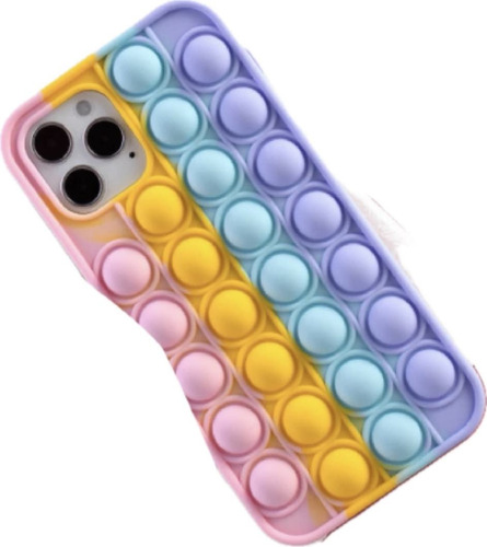 Funda Pop It Compatible Con iPhone 11 Case Anti Estrés 