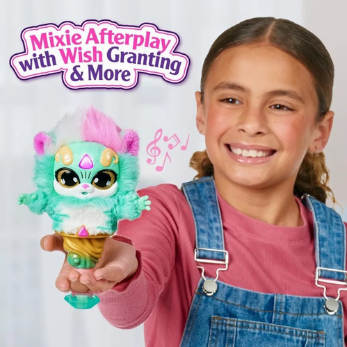 Magic Mixies Lámpara Rosa De Genio Peluche Interactivo Sonid