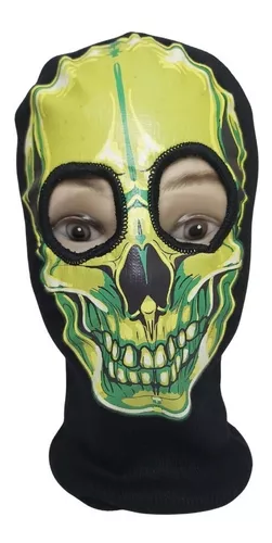 Pasamontañas Balaclava Moto Calavera Paintball Tático