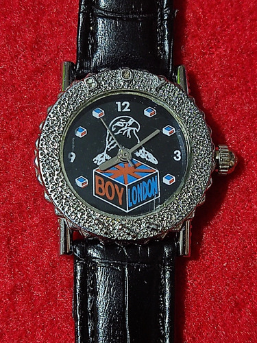 Reloj Mujer, Boy London Bandera Inglaterra, Servic (vintage)