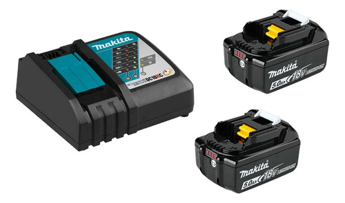 Sierra Caladora Bl Makita Lxt Djv185rtj + 2 Bat + Cargador