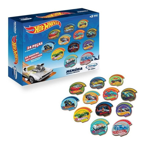 Jogo Da Memória Hot Wheels