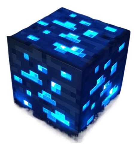 Lámparas Periféricas Minecraft Ore Cube Light Usb