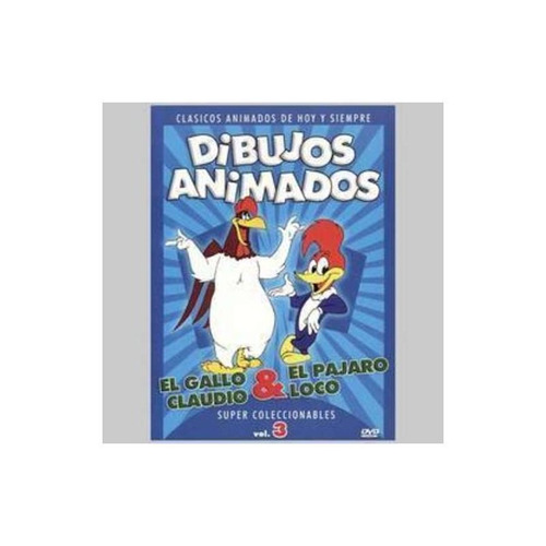 Dibujos Animados Vol 3 El Gallo Claudio & El Pajar Dvd Nuevo