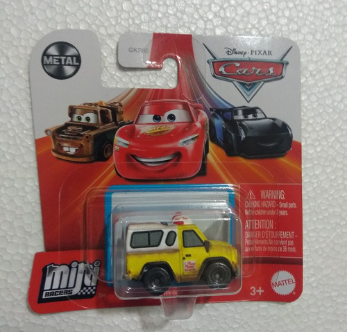 Disney Pixar Cars Mini Racers Todd Pizza Planet 1' 2.6cms