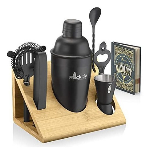 Kit, Juego De Utensilios Rocksly Mixology Bartender Kit Y Ju