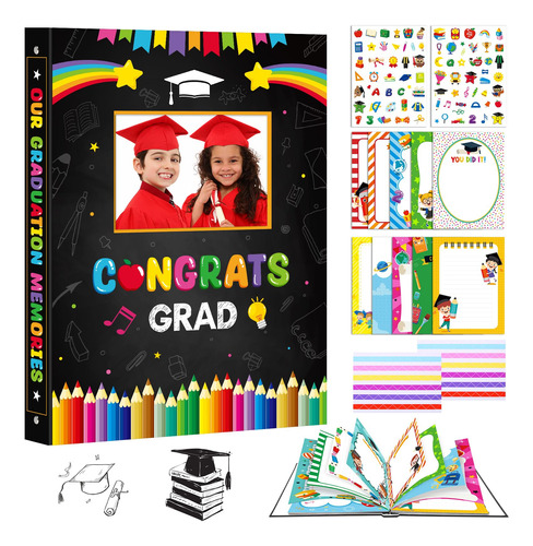 Pasimy Graduation Scrapbook Kit A4 Photo Album 60 Pages Rem.