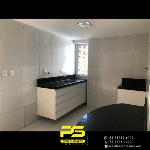 Apartamento Com 3 Dormitórios Para Alugar, 107 M² Por R$ 3.500/mês - Bessa - João Pessoa/pb - Ap4333
