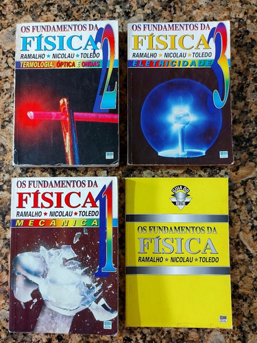 Coleção Os Fundamentos Da Física C/ Manual Do Professor