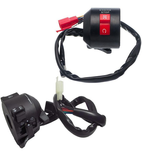 Kit Chave Punho Luz + Partida Cbx 250 Twister 2006 2007 2008
