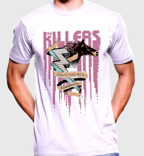 Camiseta Premium Rock Estampada The Killers 009