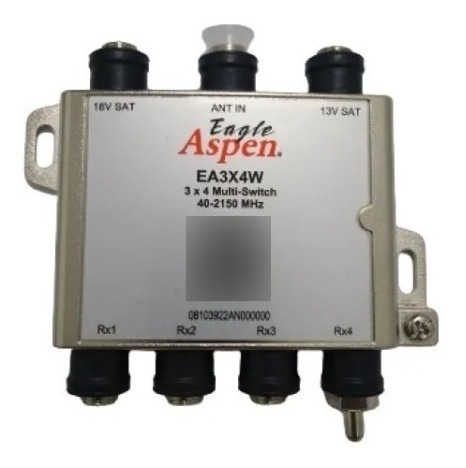 Multi Switch 3x4, Multiswitch 4 Salidas Aspen