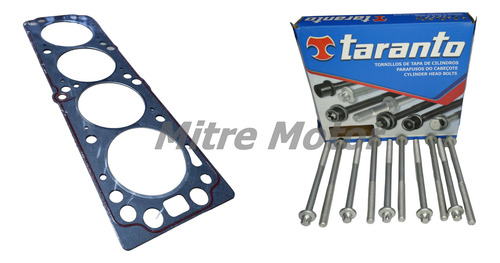 Junta Tapa De Cilindros Chevrolet Corsa 1.6 8v + Bulones