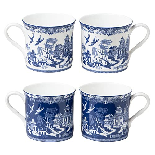 Tazas De Caf De Porcelana China Grace Teaware 10 Oz \(2 Patr
