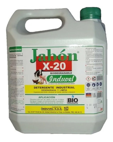 Jabón Detergente Industrial Y A