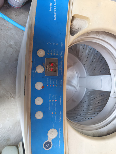 Lavarropas Automático Philco Ph-708 Funcionando Blanco (Usado)