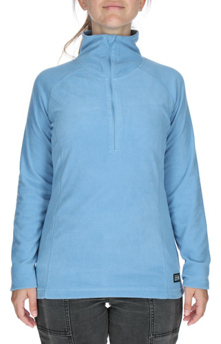 Polar Mountain Hardwear Thermochill 1/4zip Celest Mujer