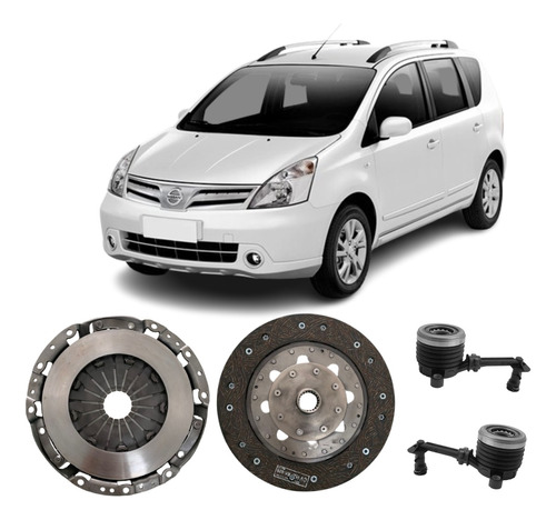 Kit Embreagem Nissan Livina 1.8 16v Ano 2007/2008