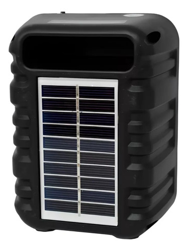 Bocina Bluetooth Radio Fm Rgb Link Bits Panel Solar Rfr113