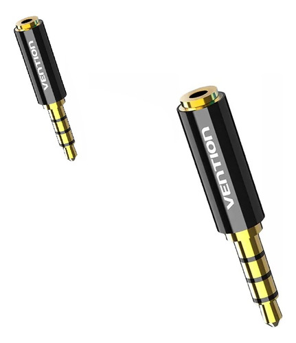 Vention Adaptador Oro 3.5mm Mini Jack - 2.5mm Trrs Stereo