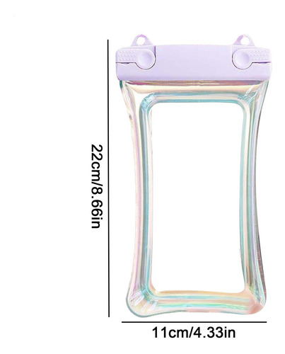 Bolsa Impermeable Para Teléfono Bolsa Protectora De Agua Par